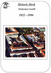 Merk-Historie 1922-1996 von Karl Zellner